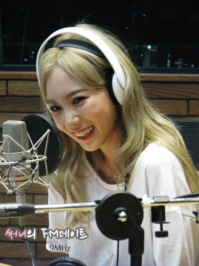 151008 써니의 FM 데이트 사진방 그사람의 신청곡: 태연