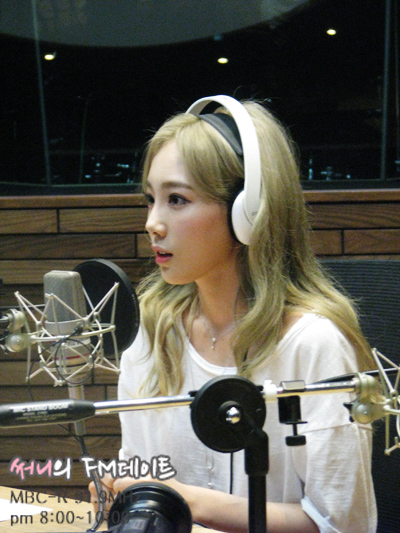 151008 써니의 FM 데이트 사진방 그사람의 신청곡: 태연